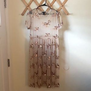 Forever 21 Sheer Dress Overlay